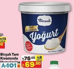 BİRŞAH TAM KIVAMINDA YOĞURT